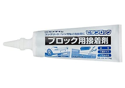 ブロック用接着剤